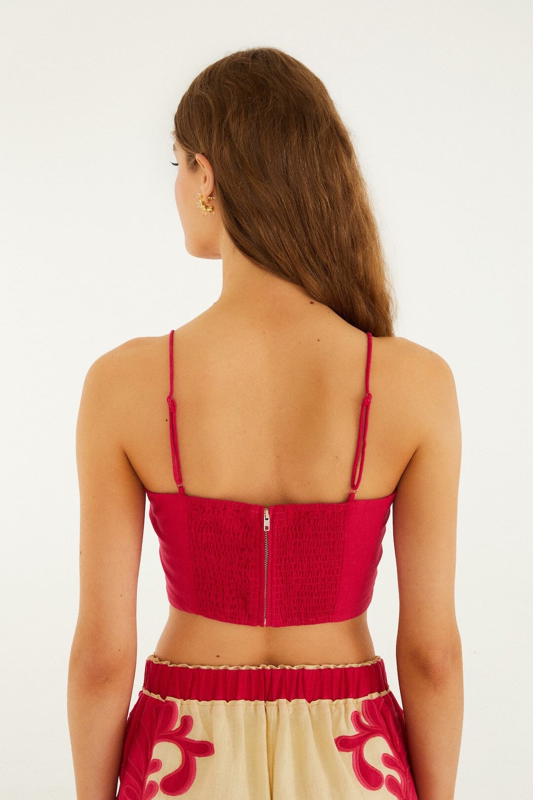 Pink Spring Arabesc Cutwork Kimono