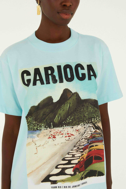 Dois Irmaos Landscape Carioca Relaxed T-Shirt