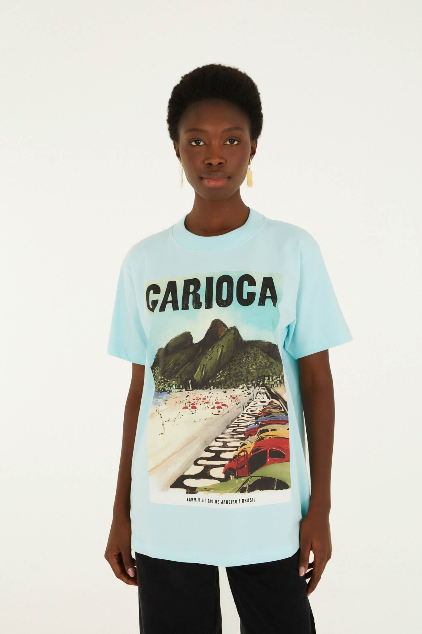 Dois Irmaos Landscape Carioca Relaxed T-Shirt