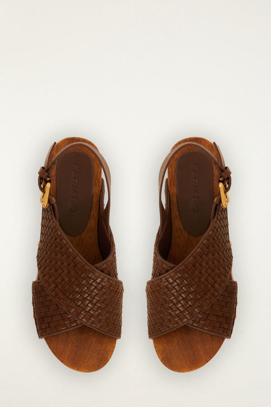 Woven Platform Sandal