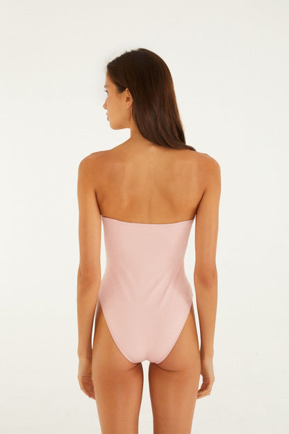 Light Pink Arabesc One Piece