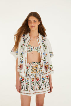 STITCHED GARDEN OFF-WHITE