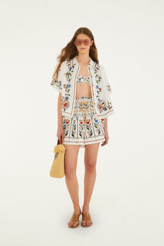 STITCHED GARDEN OFF-WHITE