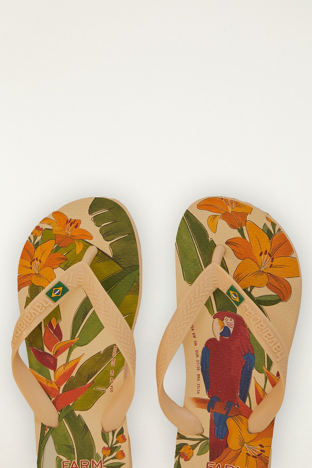 Farm Ararinhas Havaianas Sandals