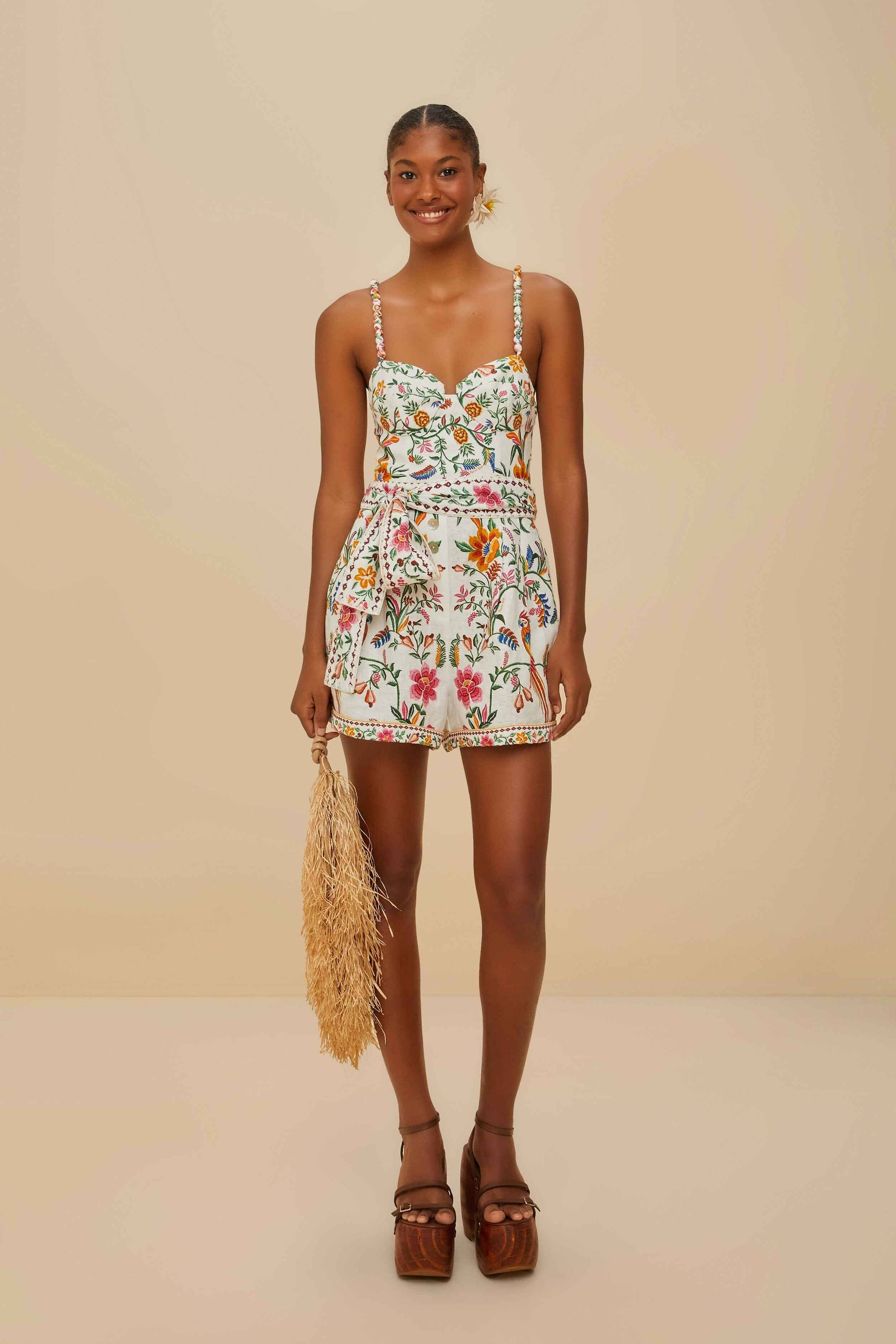 Off-White Delicate Forest Romper