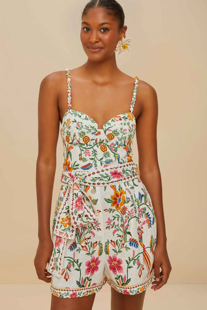 Off-White Delicate Forest Romper