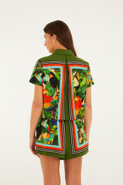 Bird Leaves Shirt