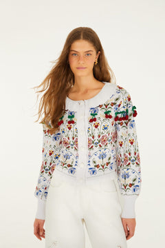 STITCHED GARDEN OFF-WHITE