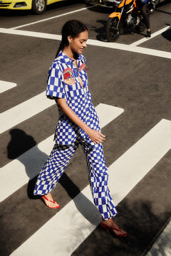 DREAM CHECKERED BLUE