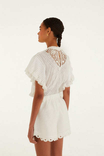 Off-White Artisanal Short
