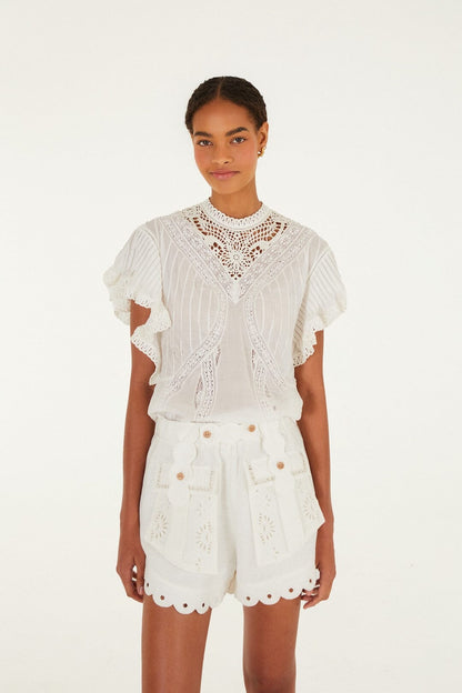 Off-White Artisanal Short