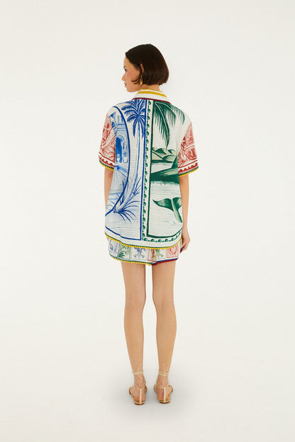Off-White Brasil Vintage Crochet Shorts