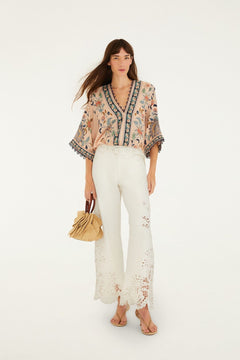 FLORAL DELHI TAPESTRY LIGHT PINK