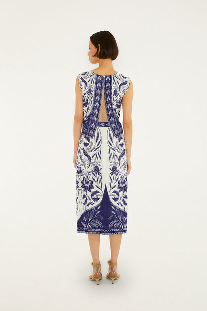 Off-White Nina Wrap Midi Skirt