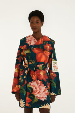 WILD FLOWER NAVY BLUE