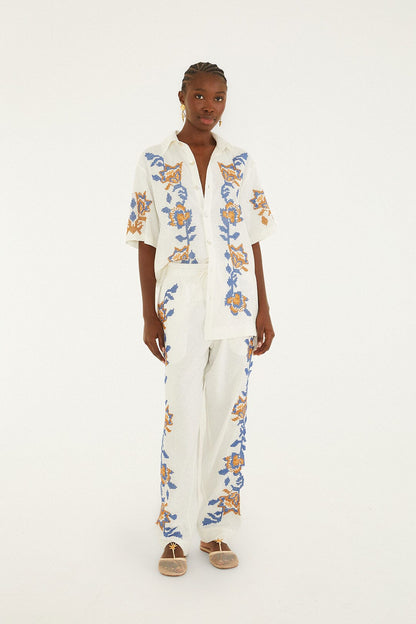 Mica Embroidered Pants