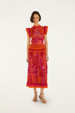 PINK AND ORANGE