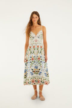 STITCHED GARDEN OFF-WHITE
