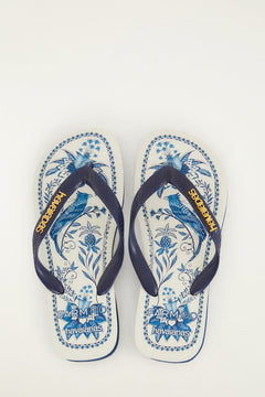 BLUE AND WHITE