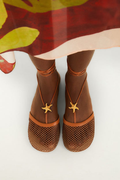 Sea Lace Up Mule