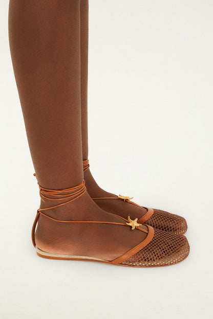 Sea Lace Up Mule