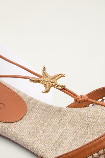 Sea Lace Up Mule