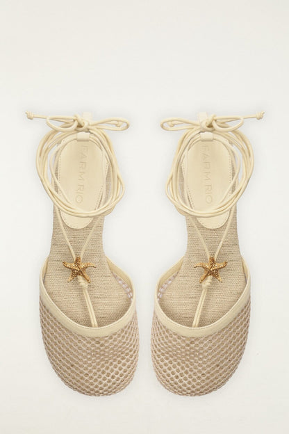 Sea Lace Up Mule