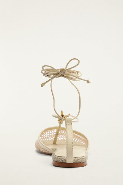 Sea Lace Up Mule
