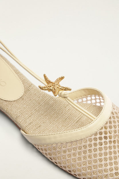 Sea Lace Up Mule