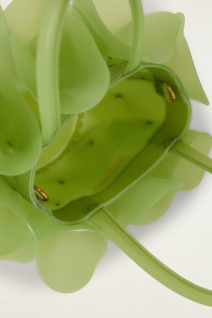 Green Jelly Flower Bag