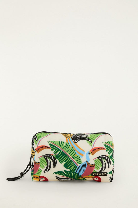Toucan With Foliage Big Pouch