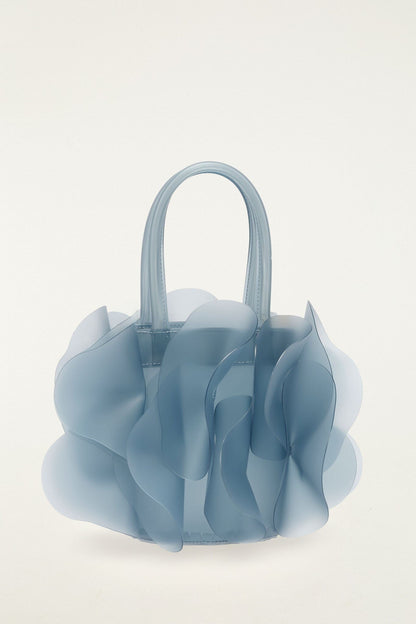 Blue Jelly Flower Bag