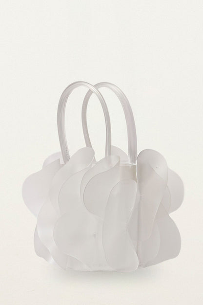 White Jelly Flower Bag