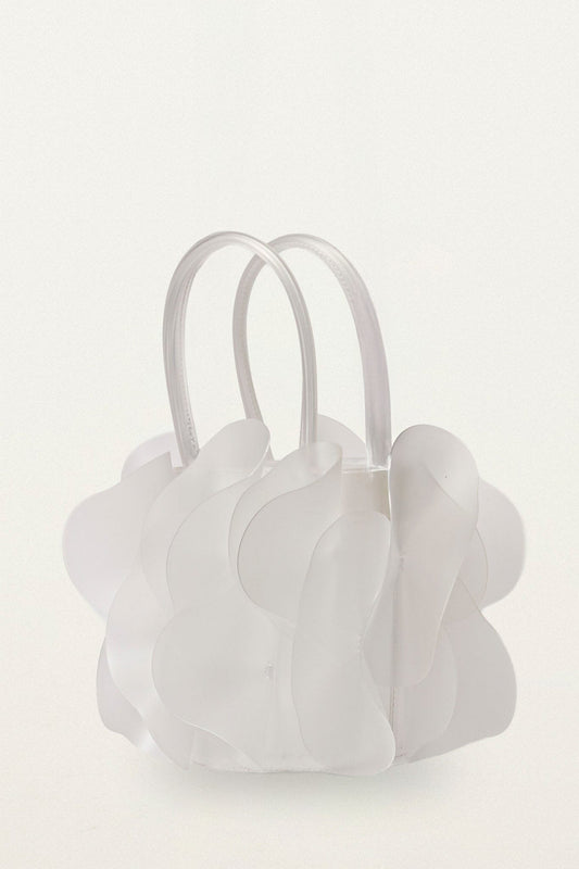 White Jelly Flower Bag