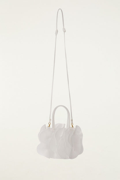 White Jelly Flower Bag