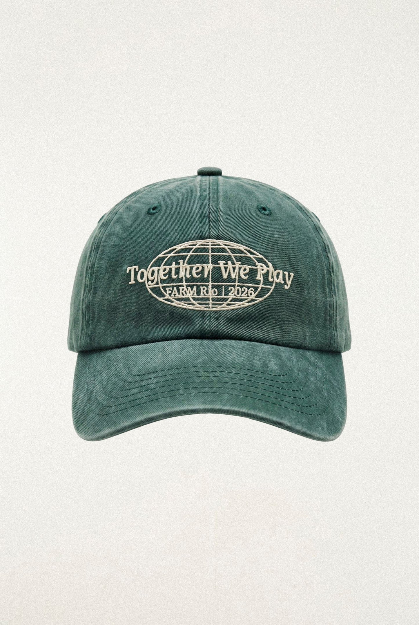 Green Together We Play Cap