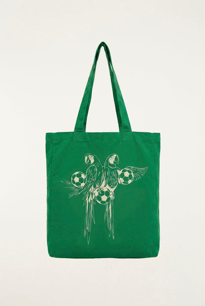 Green Together We Play Tote Bag