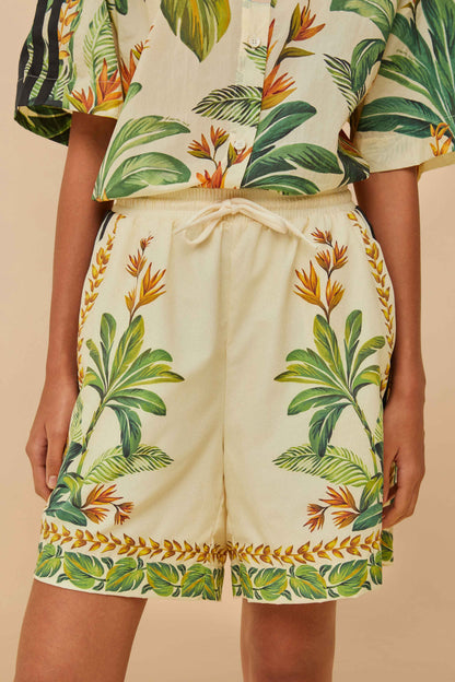 Adidas Tropical Breeze Cream White Short