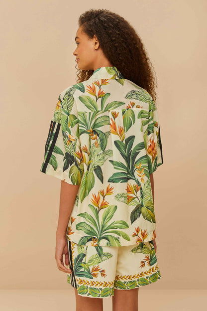 Adidas Tropical Breeze Cream White Short