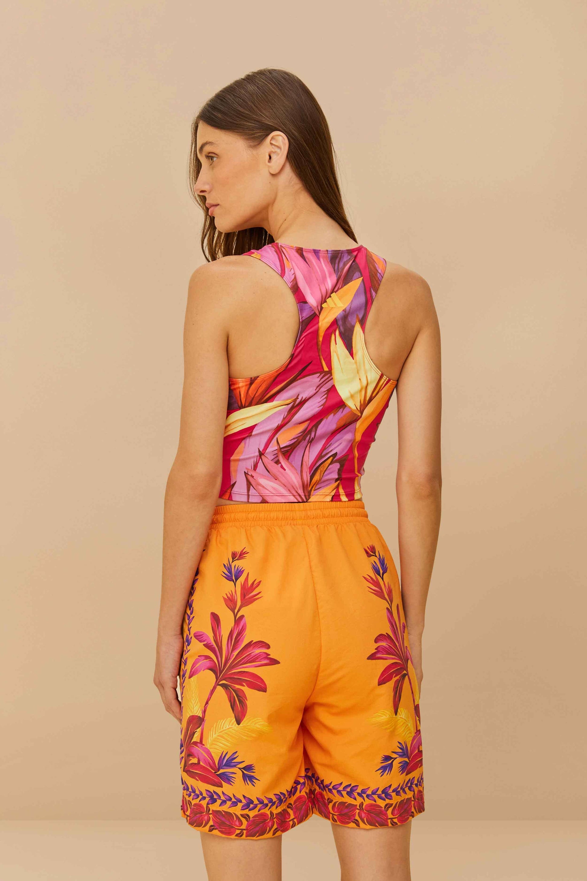 Adidas Tropical Breeze Bright Orange Short
