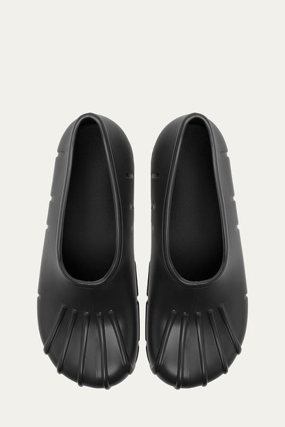 Black Monstera Rain Shoe