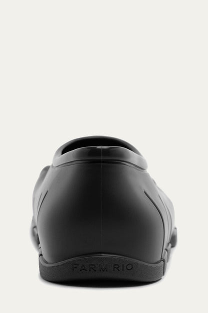 Black Monstera Rain Shoe