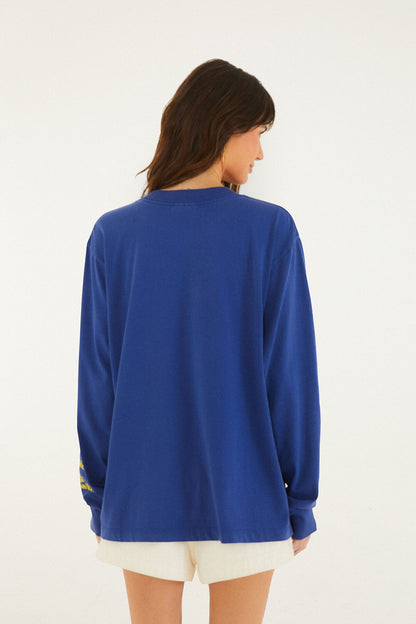 Blue Together We Play Long Sleeve T-Shirt