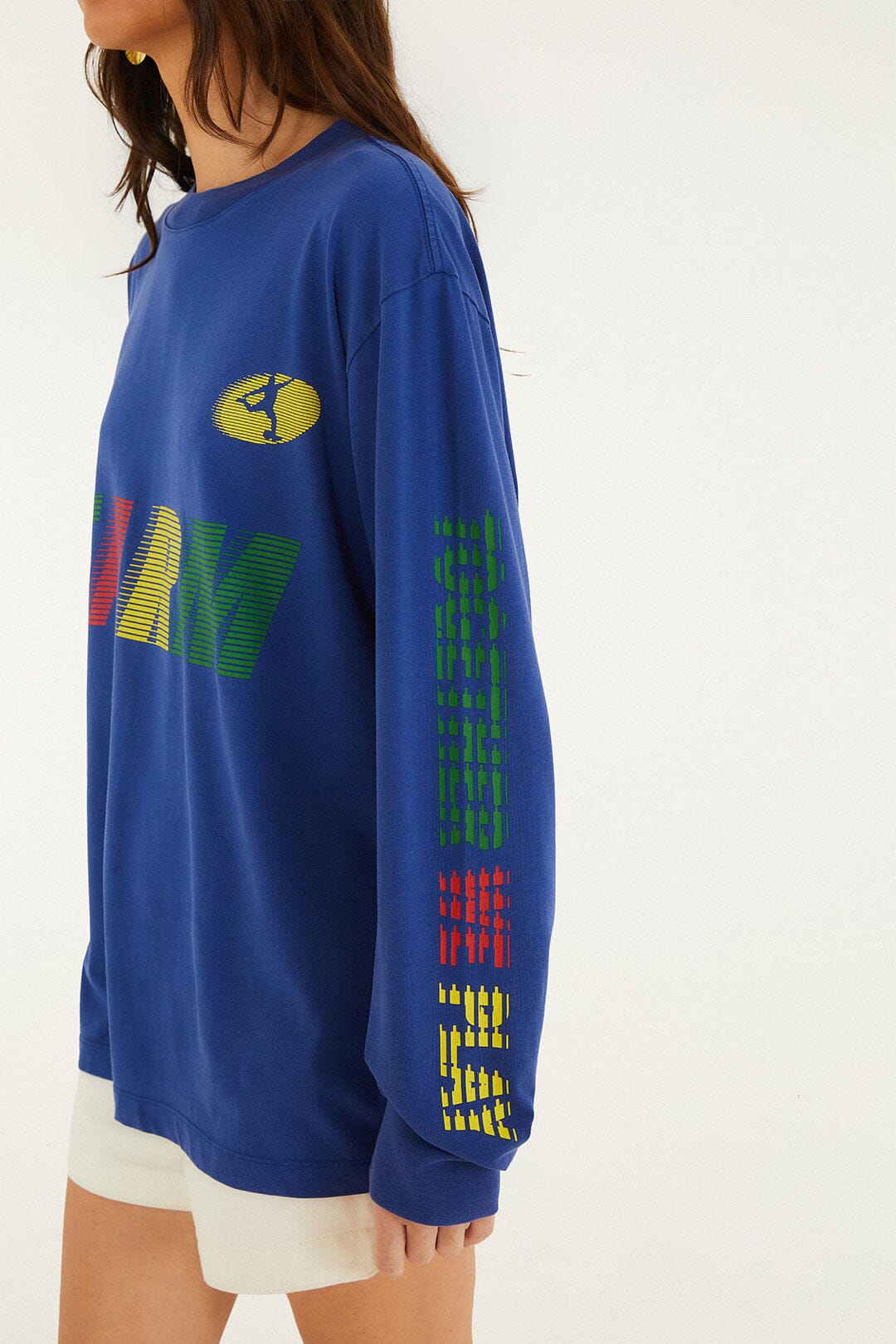 Blue Together We Play Long Sleeve T-Shirt