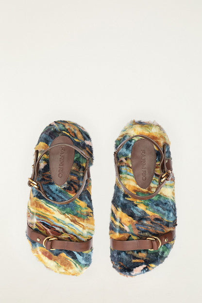 Double Loop Buckle Flat