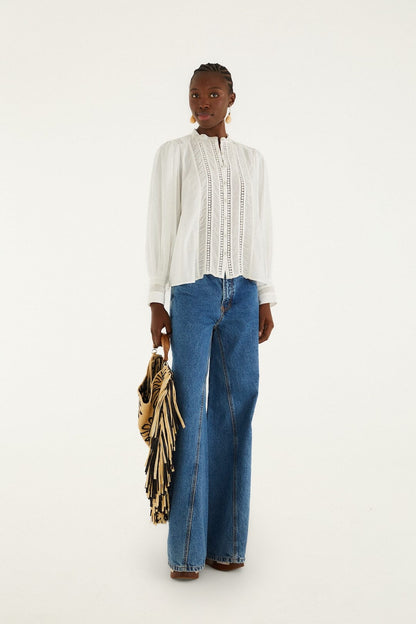Fringed Raffia Mini Bag