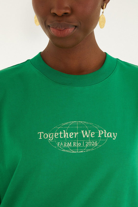 Green Together We Play Short Sleeve T-Shirt