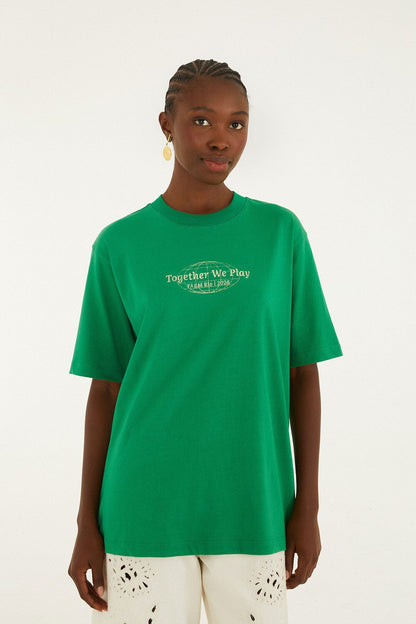 Green Together We Play Short Sleeve T-Shirt