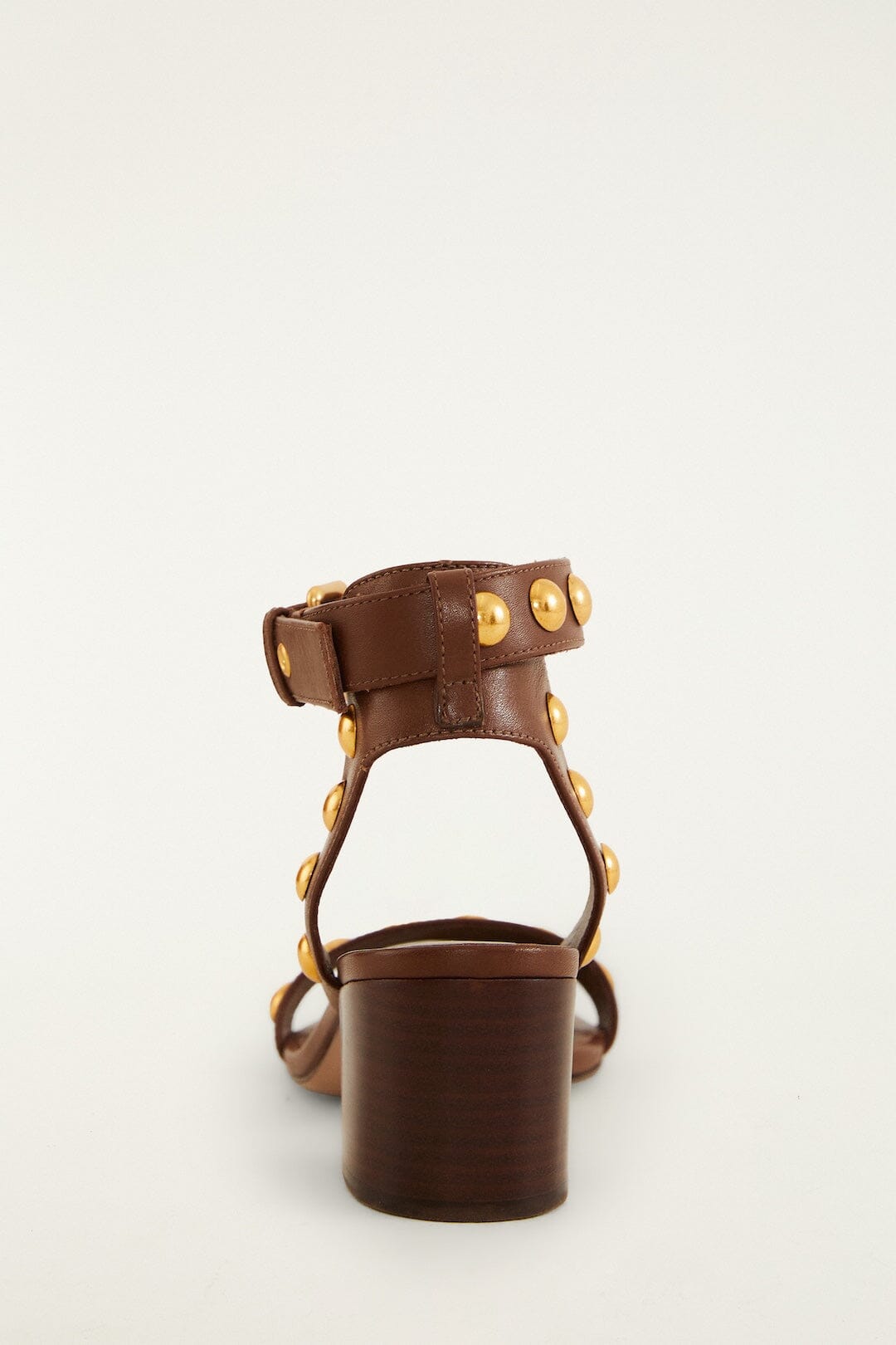 Leather Block Sandal