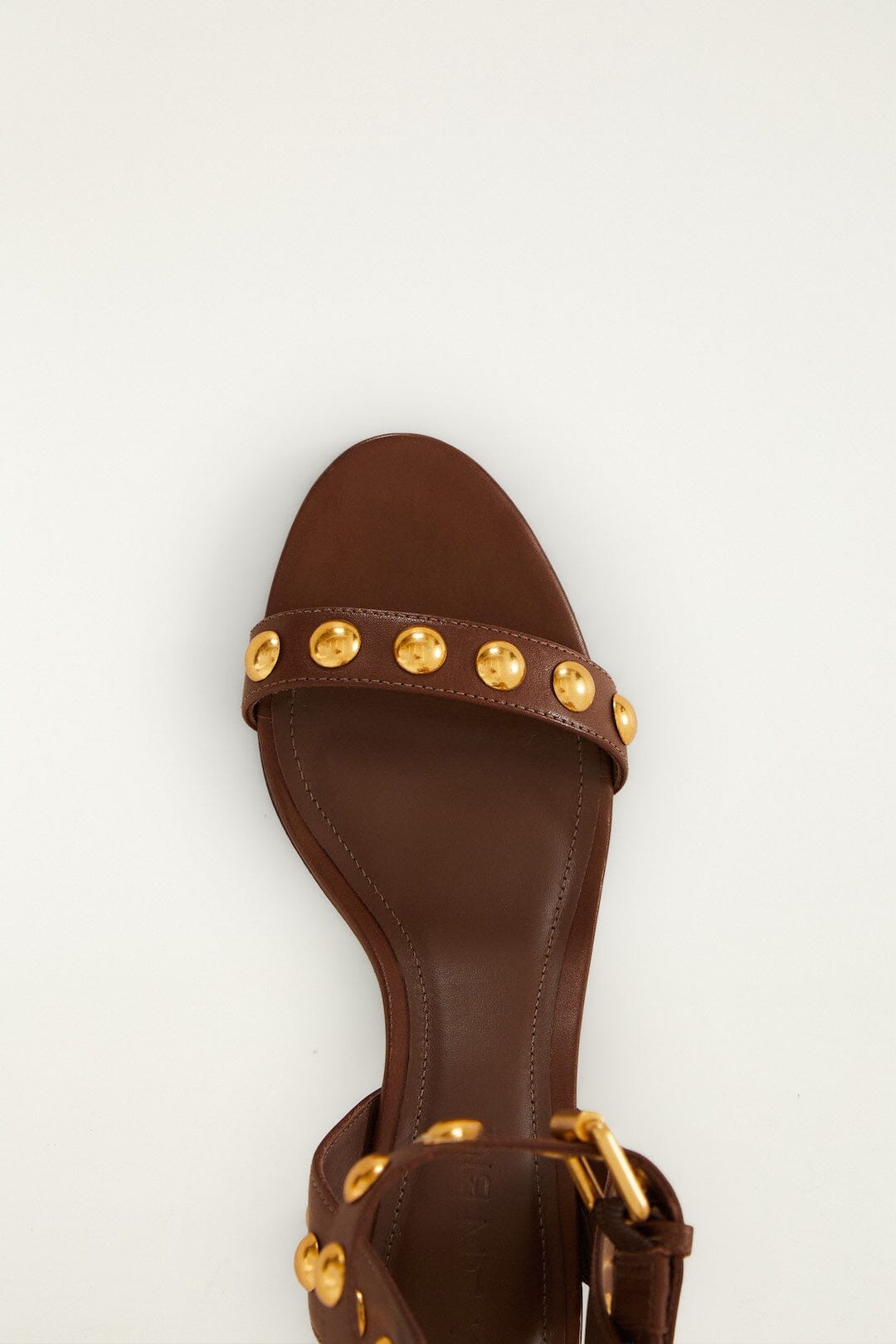 Leather Block Sandal